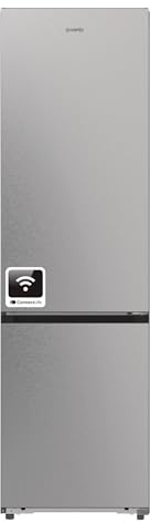 Gorenje NRB620C6X4WFE Kühl-Gefrierkombination/Freistehend/EEK: C/34dB/413 Liter/ConnectLife/Total No Frost/SuperSilent/AdaptTech/Big Volume/MultiAirflow/Convertzerozone/HxBxT:203x59,5x65,8cm/Grau