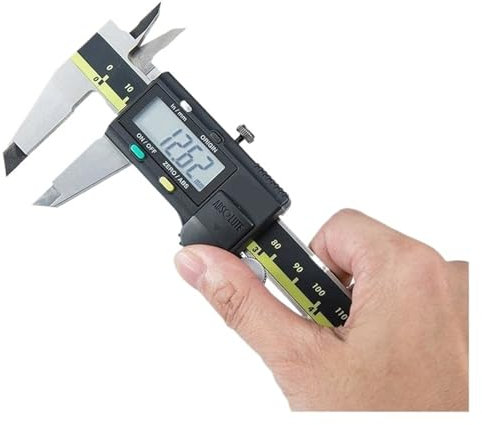 LEOTNNDQ Calibro Digitale 500-196-20 Calibro a corsoio da 6 Pollici 0-150 mm LCD Strumento di misurazione elettronico(300mm 500-193-20)