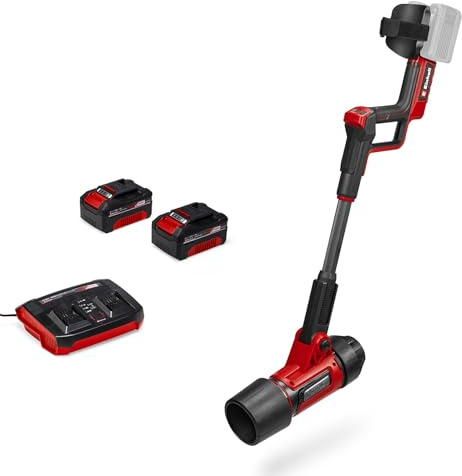 Einhell Professional Akku-Laubbläser GP-LB 36/270 Li E BL Power X-Change (36 V, 270 km/h Luftgeschwindigkeit, Drehzahlregulierung, Blasaufsatz, inkl. 2X 4,0 Ah Akku & Twincharger)