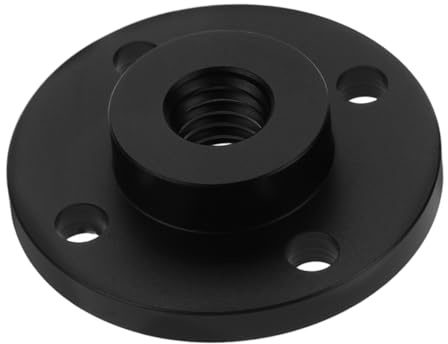 EPIGEIST Mikrofon Wandhalterung Flansch Mount Aluminiumlegierung Stabil Profi Mikrofonhalterung für Tisch Decke Wandmontage Geeignet für Verschiedene Geräte