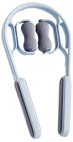 Manual Neck Roller, Cervical Massager Roller, 15.67x9.06x1.77 Inches Massage Tool with Ergonomic Design, Shoulder Relaxer, Trigger Point Rollers with Sturdy Build, Massager for Offices Work Picnic
