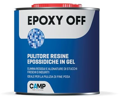 Camp EPOXY OFF, Pulitore in gel specifico per rimuovere residui di stucchi epossidici