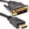 kenable DVI to HDMI 18+1 Video Lead for TV Monitor PC Games Console DVR NVR 2m