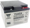 Yuasa - Batterie Plomb AGM YUASA REC26-12 12V 26Ah M5-F