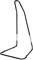 COSTWAY Adjustable Curved Hammock Stand, Stable and Solid Steel Construction, for Hammock Rocking Chairs, Indoor Outdoor Patio Deck Yard Swing, 150kg Weight Capacity (Adjustable Stand Only)