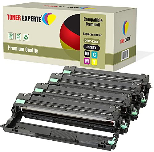 TONER EXPERTE 4er Set Trommeln kompatibel zu DR243CL (18000 Seiten) für Brother DCP-L3510CDW DCP-L3550CDW HL-L3210CW HL-L3230CDW HL-L3270CDW MFC-L3710CW MFC-L3730CDN MFC-L3750CDW MFC-L3770CDW
