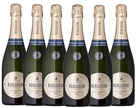 Berlucchi Cuvee Imperiale Franciacorta DOCG Brut [ 6 Bottiglie x 750ml ]