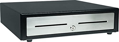 Star Micronics CD4-1416 4 Geldscheine / 5 Münzauswahl Serie Kassenschublade mit 2 Medienschlitzen und mitgeliefertem Kabel