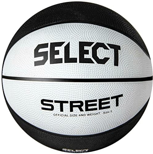 Select Street 2023 Basketball Street BLK-WHT, Unisex basketballs, Black, 7 EU