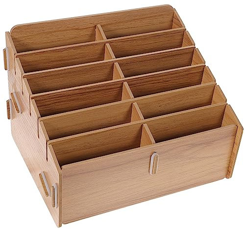 Operitacx Organizer Compatto Per Carte Da Gioco Per La Casa Scatola Da 12 Slot Per Una Facile Conservazione Delle Carte Da Gioco