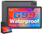 AGM PAD P1 Tablets 10.36 Android 13 Waterproof Tablet, 8GB+256GB/2TB TF, 2K FHD IPS Display, MTK G99, Dual BOX 1224 Speakers, 7000mAh Battery, Dual Sim 4G Tablet, With Protection Case, 5G WiFi, GPS