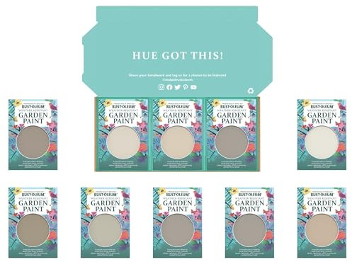 Rust-Oleum Garden Paint in Satin Finish – Restful Neutrals Tester Box