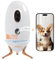 OLKIEQZ Dokoo Dog Camera with Treat Dispenser, 330° View Pet Camera with 2K/4MP HD Camera, 2.4 &5 GHz Wi-Fi Cats Camera with 2-Way Au