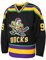 Rioofinx Charlie Conway 96 Mighty Ducks Jersey Stitched Movie Hockey Jersey for Men Green S-3XL, 99 Adam Banks Schwarz, 3X-Groß