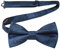HISDERN Fliege Marine Blau Herren Paisley Anzug Fliege Vorgebunden Einstellbar Fliegen Smoking Hochzeit mit Haken