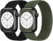 Braided Solo Loop Nylon Sport Straps for Apple Watch, 38mm, 40mm, 41mm, 42mm, 44mm, 45mm, 49mm, 8 Lengths, Lightweight, Soft, Buckle-Free (Black)