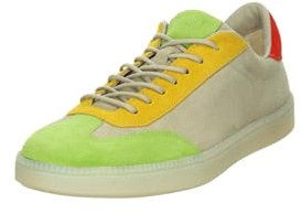Think! Herren TURNA chromfrei gegerbte nachhaltige Halbschuhe, Apfel/Kombi 7000