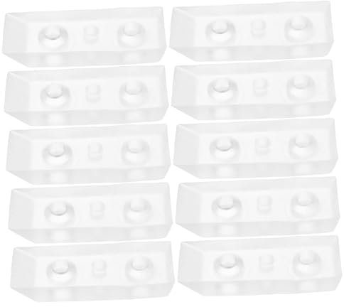NUOBESTY 10stücke Silikon-stuhlbeinkappen Transparente Pads rutschfeste Möbelpolster Für Stuhlfüße Schutz Für Hartholzböden Anti-rutsch-nagelpolster