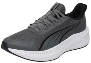 PUMA Erwachsene Dasher Lite SLIPTECH™ Laufschuhe 42.5, Cool Dark Gray Black White