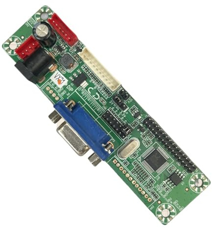 Scheda Driver TV LCD MT2280-MD V2.1, Con Ingresso VGA, Regolazione Manuale Della Risoluzione Del Display, Riconoscimento Automatico Della Risoluzione Wi，Accessori TV(6PCS)