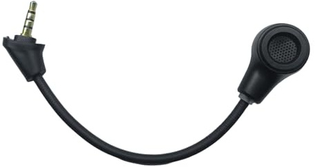 Laikoutd General Gaming Headsets Microphone Easy Tight Installation Lightweight Portable Travel Friendly For Gaming Earphone Replacement Mic Boom For S Headsets