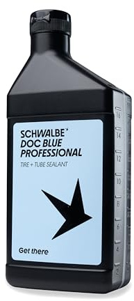 Schwalbe Doc Blue Professional - 500ml - für Tubeless Reifen – als Fahrrad Reparaturset, Fahrradreifen Flickzeug, Dichtmilch, Reifendichtmittel