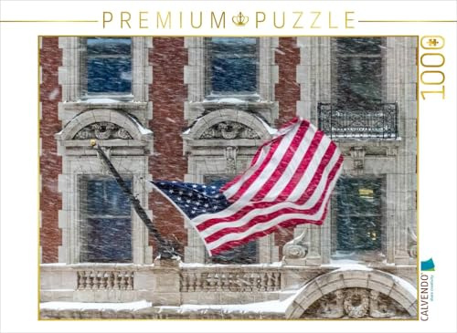 CALVENDO Puzzle Snowy Broadway | 1000 Teile Lege-Größe 64 x 48 cm Foto-Puzzle für glückliche Stunden