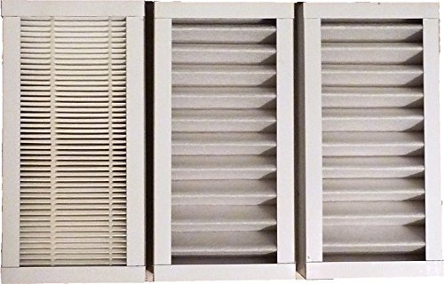 Ersatzfilter Set G4/M5 zu KWL 250-2x Vorfilter G4, 1x Feinfilter M5 - alternativ zu ELF-KWL 250/3/3/5 - Ersatzfilterset 3-teilig mit Dichtungen
