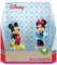 Bullyland 15077 Walt Disney Mickey Valentine Mickey and Minnie Toy Figure Set, Lovingly Hand-Painted Figures, PVC-Free, Great Gift for Boys and Girls for Imaginative Play