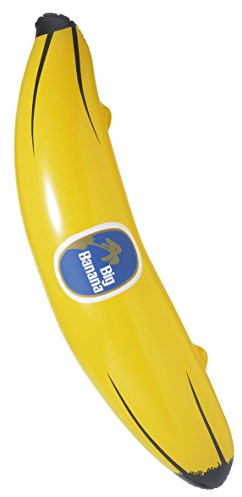 Panelize 2X aufblasbare Banane 100cm Wasserspielzeug Strandspielzeug