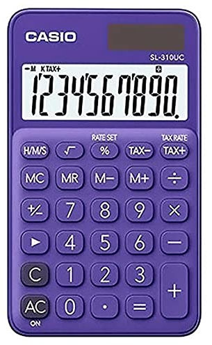 Casio SL-310UC-PL-N-DC Calcolatrice digitale portatile - Viola