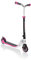 Globber - FLOW FOLDABLE 125 - Trottinette pliable à 2 roues pour les enfants agés de 6 ans+ et les adolescents , Blanc - Rose
