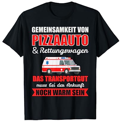 Notfallsanitäter Notfall Sanitäter Rettungswagen Geschenk T-Shirt