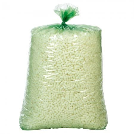 BB-Verpackungen 1x 300 Liter BIO-Verpackungschips SMALL (1 Beutel) | antistatisches Füllmaterial, leichte Polsterchips und 100% biologisch abbaubar