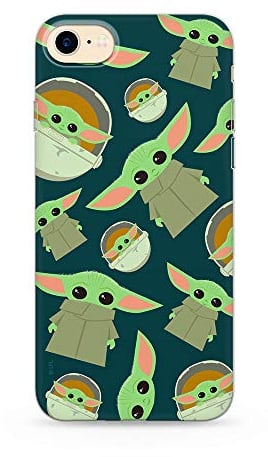 ERT GROUP mobile phone case for Apple Iphone 7/8/ SE 2/ SE 3 original and officially Licensed Star Wars pattern Baby Yoda 006 optimally adapted to the shape of the mobile phone, case made of TPU