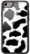 MAYCARI Cute Cow Design Case for iPhone 7/8/SE 2020, Aluminum Plate Back Case with Soft TPU Bumper Phone Case Cover for Girls Women Men Boys