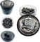 100 x Rubber Steel Balls in .68 Kaliber Harte Gummi-Stahl Geschosse für Training Shooting Verteidigung Pistole in 68 Cal.