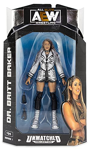 Britt Baker – AEW Unmatched Series 1 Jazwares Spielzeug Wrestling Actionfigur