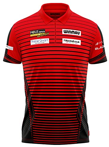 WINMAU Joe Cullen Darts Polo Shirt - Medium