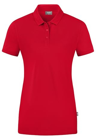 JAKO Doubletex Polo Damen rot, 48 Damen