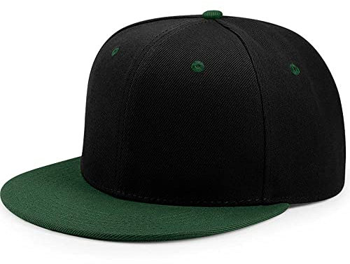 YEKEYI Casquette de baseball unisexe avec visière pour papa, casquette de pêche, casquette plate réglable à snapback, casquette de baseball unisexe Hip Hop, Dgrebla, taille unique
