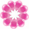 10 Metallic Pink Luftballons Fuchsia Eco Ballons Made in EU Deko Geburtstag Mädchen Frauen Dekoballon Hochzeit Party Metallic Fuchsia Ballons Helium geeignet