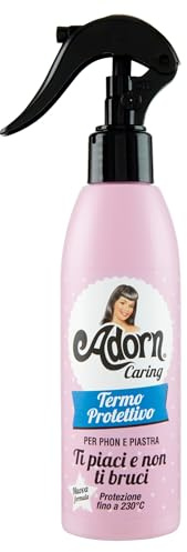 Adorn Ti Piaci e Non Ti Bruci Hitzeschutz-Spray für Haare, 200 ml | Für alle Haartypen, schützt vor Hitze durch Föhn und Glätteisen, erleichtert das Bügeln, für glattes und glänzendes Haar