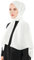 wlertcop Hijab Kopftuch Damen Hijab muslimisch weicher chiffon hijab Christliches Kopftuch highquality schal Moderne islamische Chiffon Kopftücher für Sommerschal Damen Tuch Schal Kopftuch (Weiß)