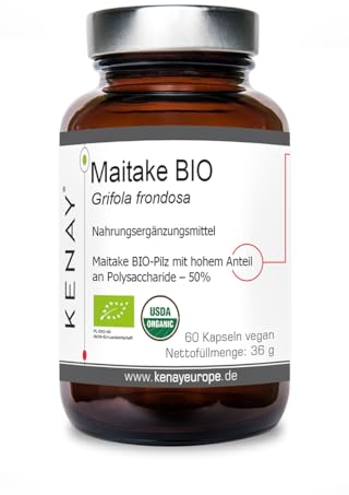 Maitake BIO Grifola frondosa 60 Kapseln vegan - Nahrungsergänzungsmittel