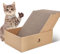 JIZZU Gato Rascador de Cartón 5 Piezas, Rascador Gato Carton Corrugado, Cat Scratcher 32.5x23.5x11CM, Caja Rascadora para Gatos con Cartón Reversible