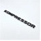 yzw6688 Kompressor-Emblem for den hinteren Kofferraum, Schriftzug, Chrom-Schwarz-Logo-Aufkleber, kompatibel mit CLK, SLK, SL, CLS, ML, ABCSR-Klasse ( Color : Matte black , Size : Kompressor(1pcs) )