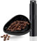 Coffee Bean Dosing Cup Coffee Accessories Ceramic Dosing Tray Spray Bottle Suitable for Consistent Brewing Spray Bottle White (Black)