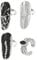 Irregular pattern nail opening adjustable nail punk joint nail decoration jewelry fingertip ring open nail ring jewelry nail decoration