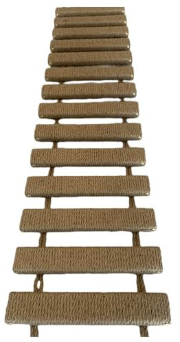 40 in Cat Ladder, Sisal Rope Bridge, Climbing Frame Accessory (40in - Q)